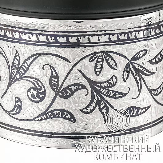 Пепельница серебряная