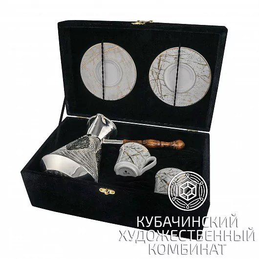 Кофейный набор из латуни на 870 мл