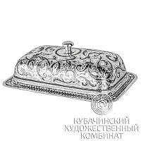 Маслёнка из серебра