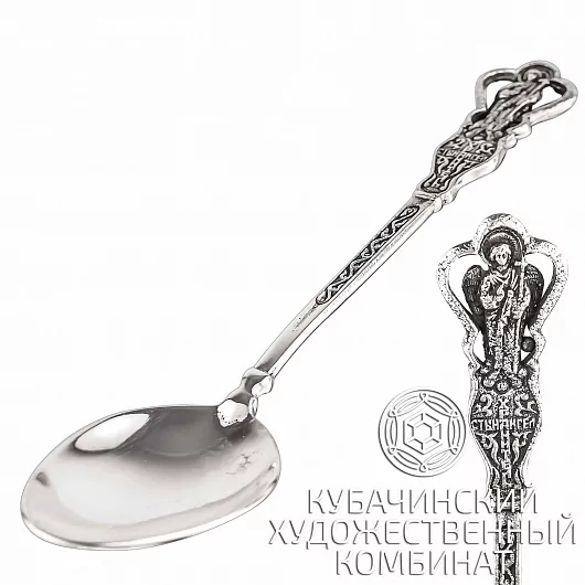 Ложка чайная из серебра 925 пробы