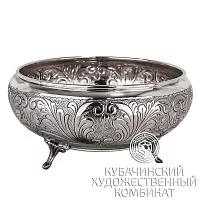 Конфетница серебряная 925 пробы