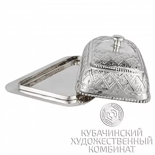 Масленка из серебра
