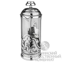 Френч-пресс серебряный на 420 мл