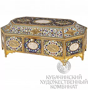 Шкатулка из серебра