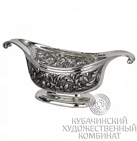 Конфетница серебряная 925 пробы 