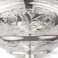 Фруктовница серебряная