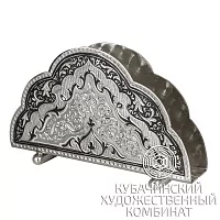 Салфетница из серебра 
