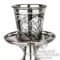 Подсвечник из серебра