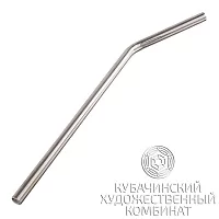 Трубочка из серебра 925 пробы