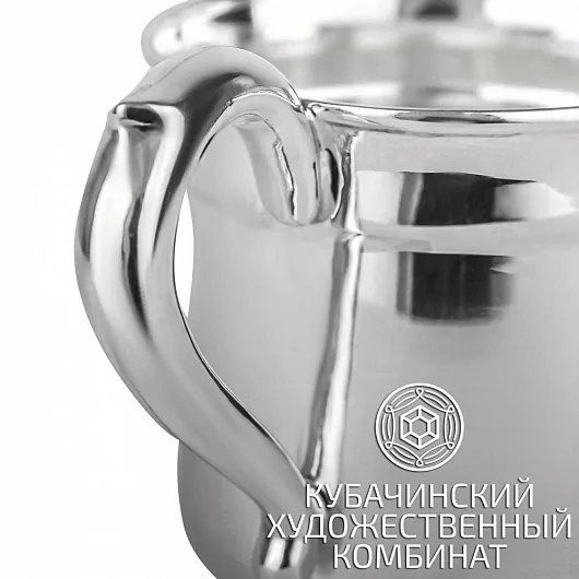 Кружка из серебра 925 пробы на 200 мл