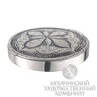 Таблетница из серебра 
