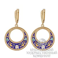 Серьги из серебра 925 пробы