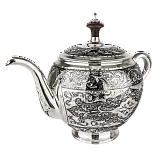 Серебряные чайники