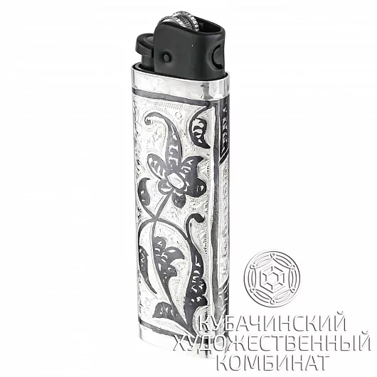 Зажигалка из серебра