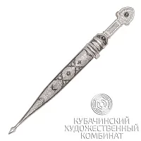 Кинжал из серебра