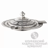 Пепельница из серебра ручной работы