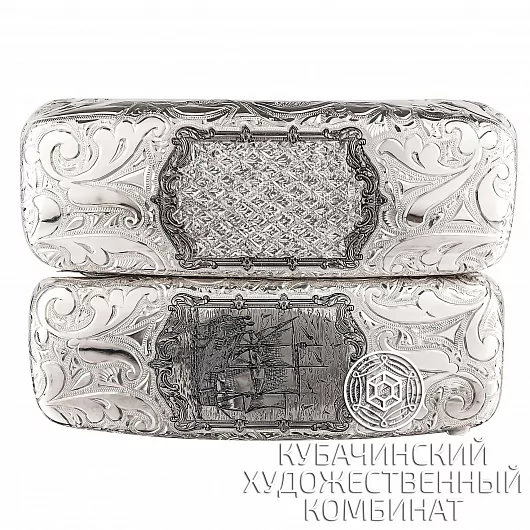 Футляр для очков из серебра