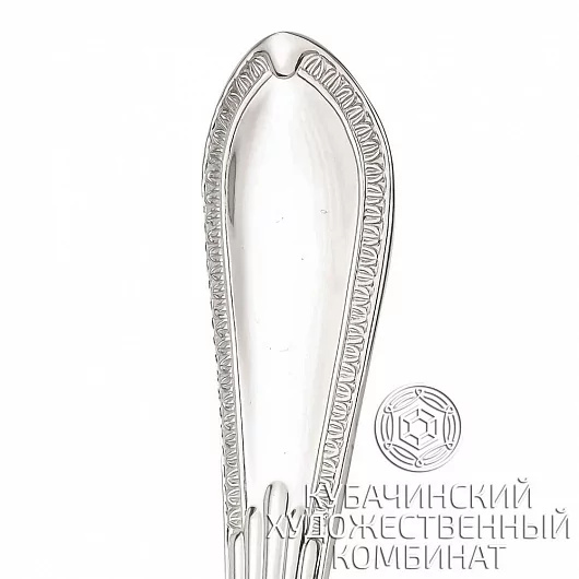 Ложка для салата «Граф» серебряная 925 пробы