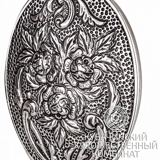Зеркало серебряное 925 пробы