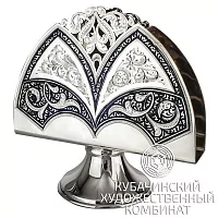 Салфетница серебряная 