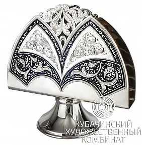 Салфетница серебряная 