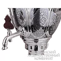 Самовар люкс с чернью на 5 л