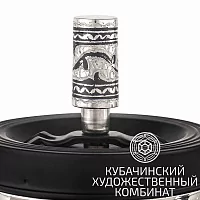 Пепельница серебряная