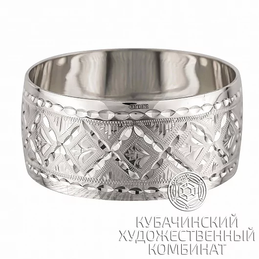 Кольцо для салфетки из серебра