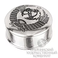 Таблетница из серебра