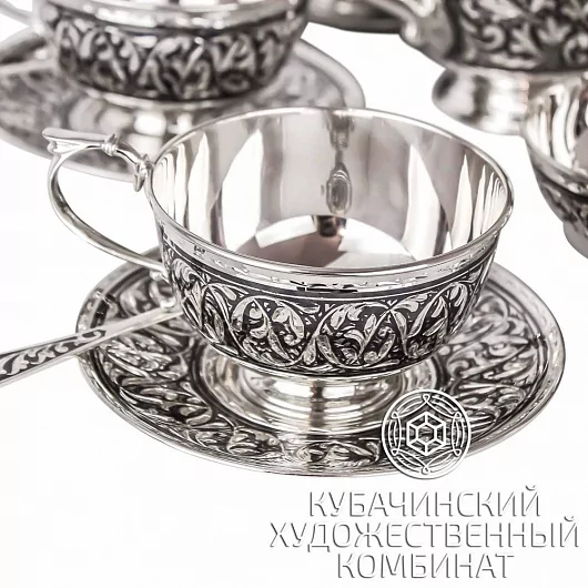 Набор для чая из серебра