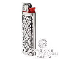 Зажигалка серебряная