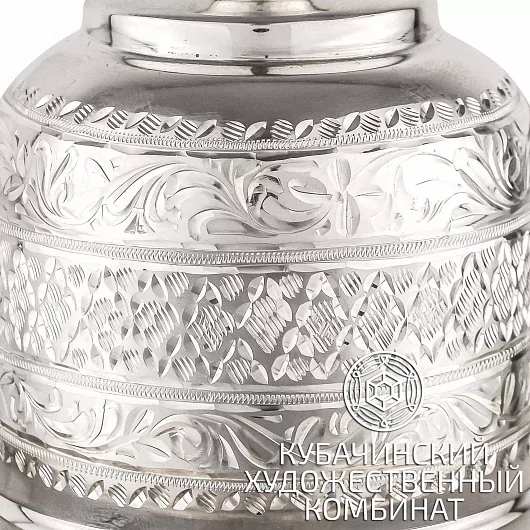 Лимонница ручной работы из серебра