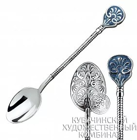 Ложка кофейная из серебра