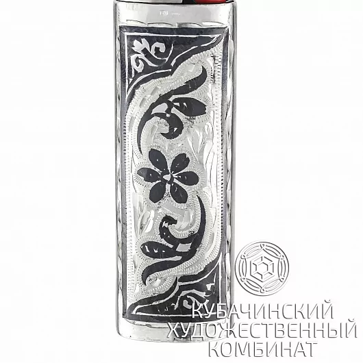 Зажигалка из серебра