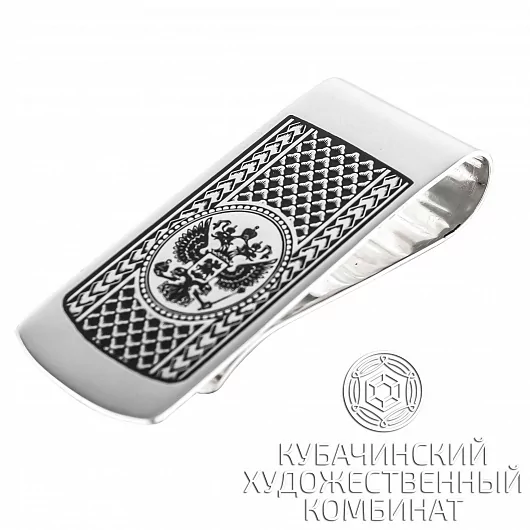 Зажим из серебра