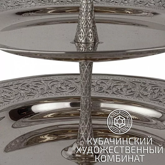 Менажница серебряная