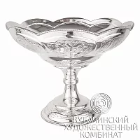 Фруктовница серебряная