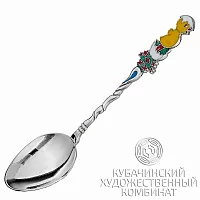 Ложка из серебра «Цыпленок»