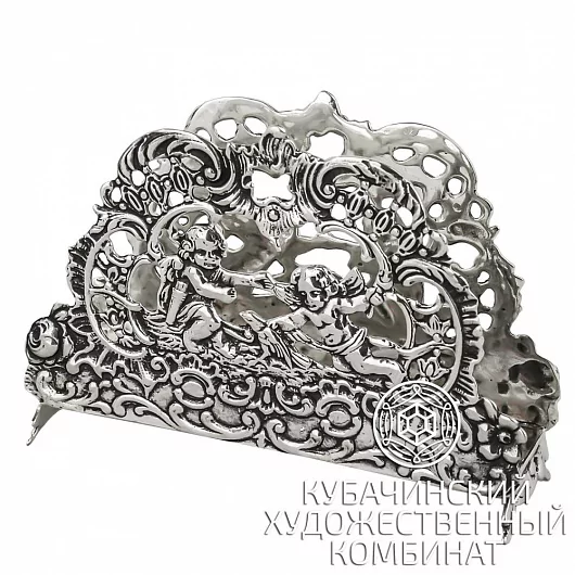 Салфетница серебряная 925 пробы
