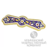 Заколка из серебра