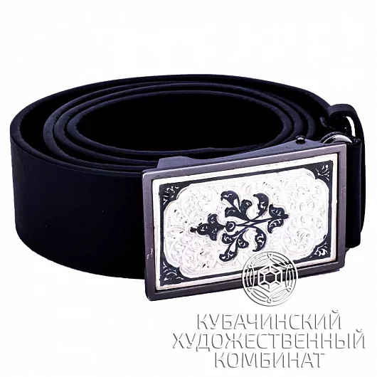 Серебряная пряжка для ремня