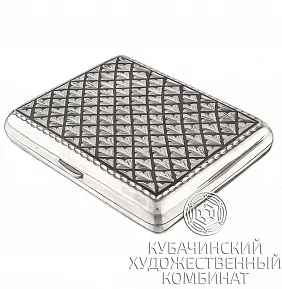 Портсигар из серебра