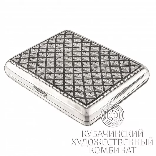 Портсигар из серебра