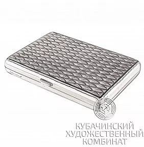 Портсигар из серебра