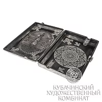 Пепельница серебряная
