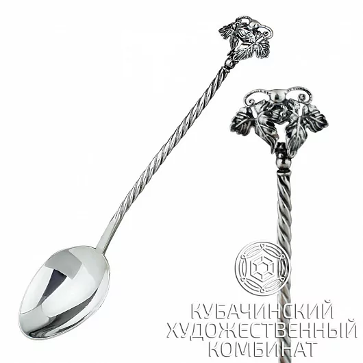 Ложка чайная из сереба