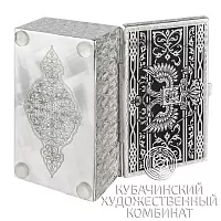Визитница из серебра