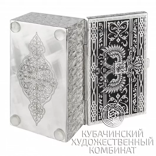 Визитница из серебра