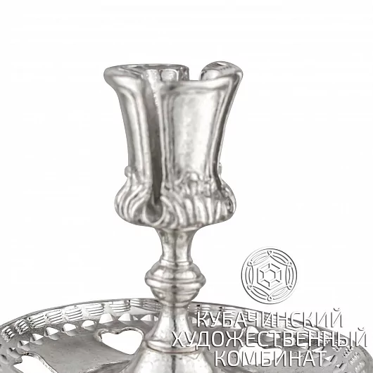 Подсвечник из серебра