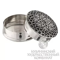 Таблетница из серебра